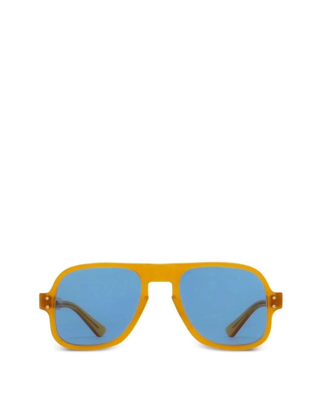 JULIUS TART Blue Lunettes De Soleil Dart Sun À Monture Pilote