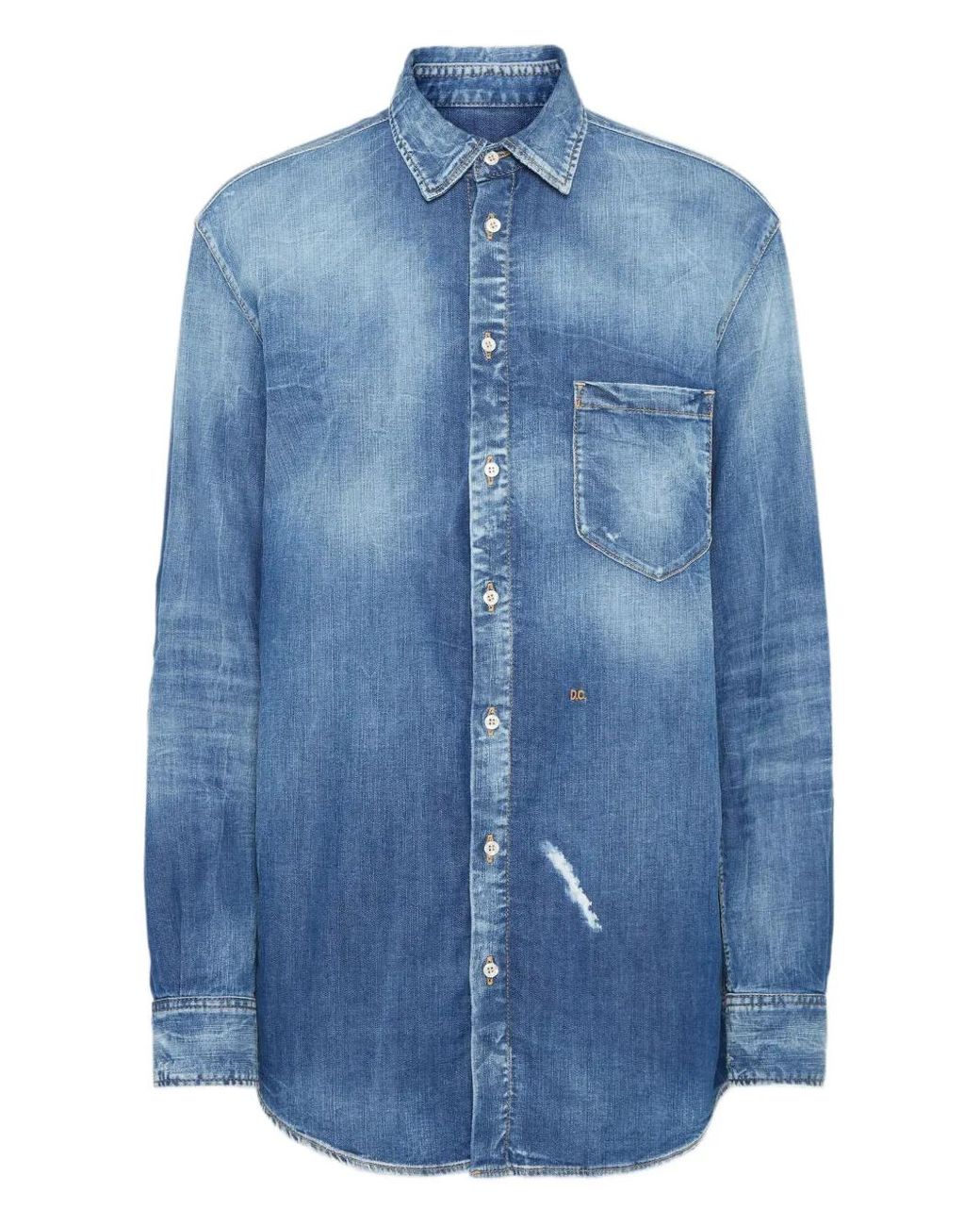 DSquared² Blue Denim Shirt