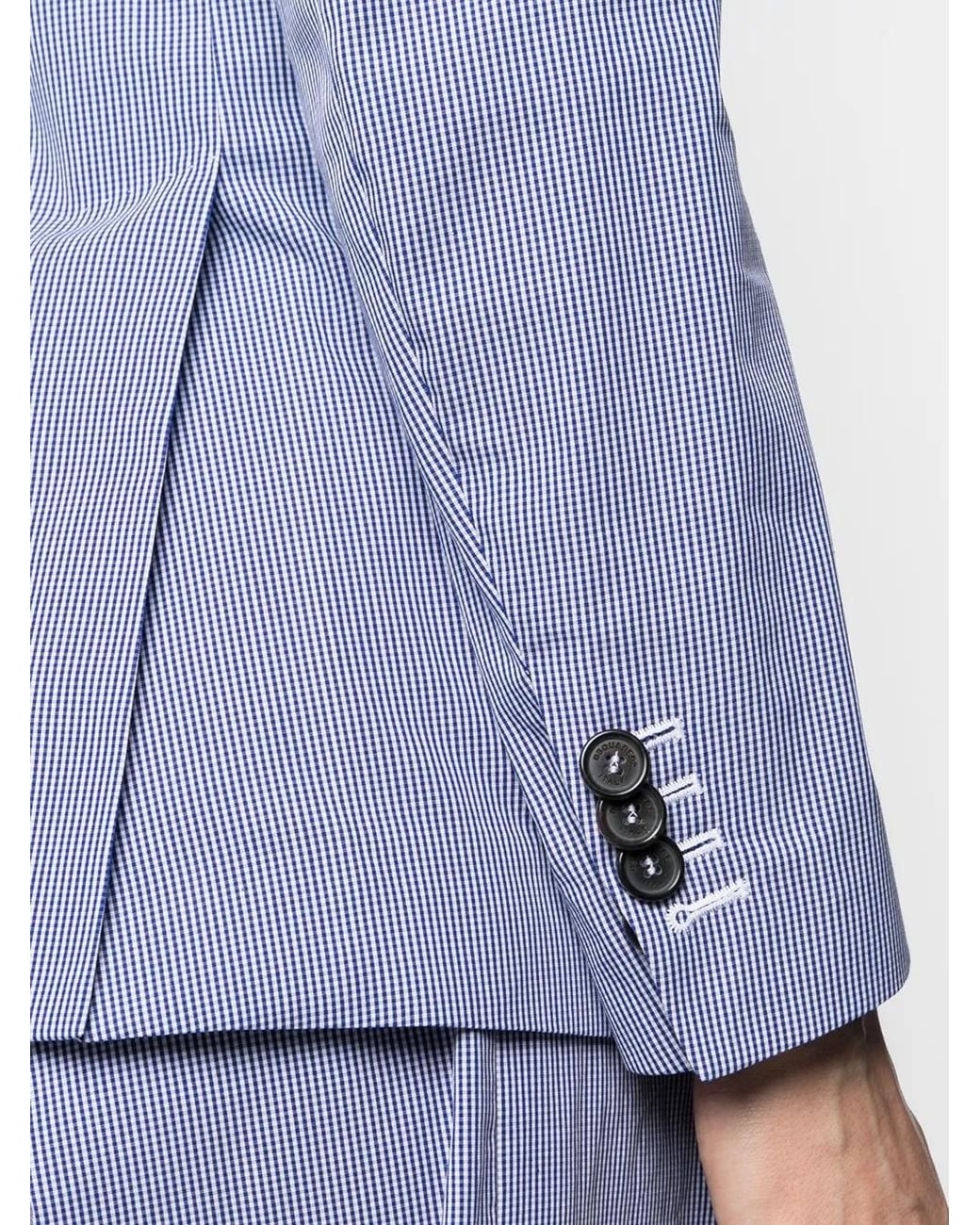 DSquared² Blue Single-breasted Blazer Jacket