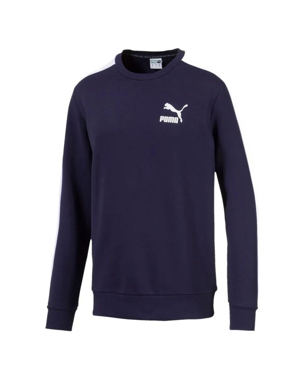 Sweat À Logo PUMA pour homme en coloris Blue