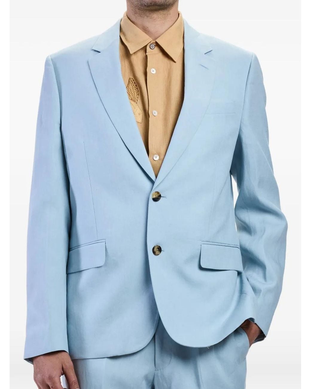 Paul Smith Soho Linnen Pak in het Blue voor heren