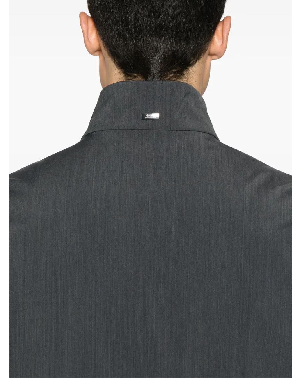 Herno Gray Jacket for men