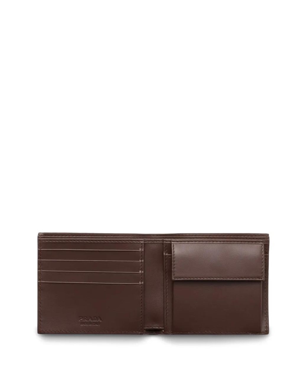 Portafoglio di Prada in Brown da Uomo