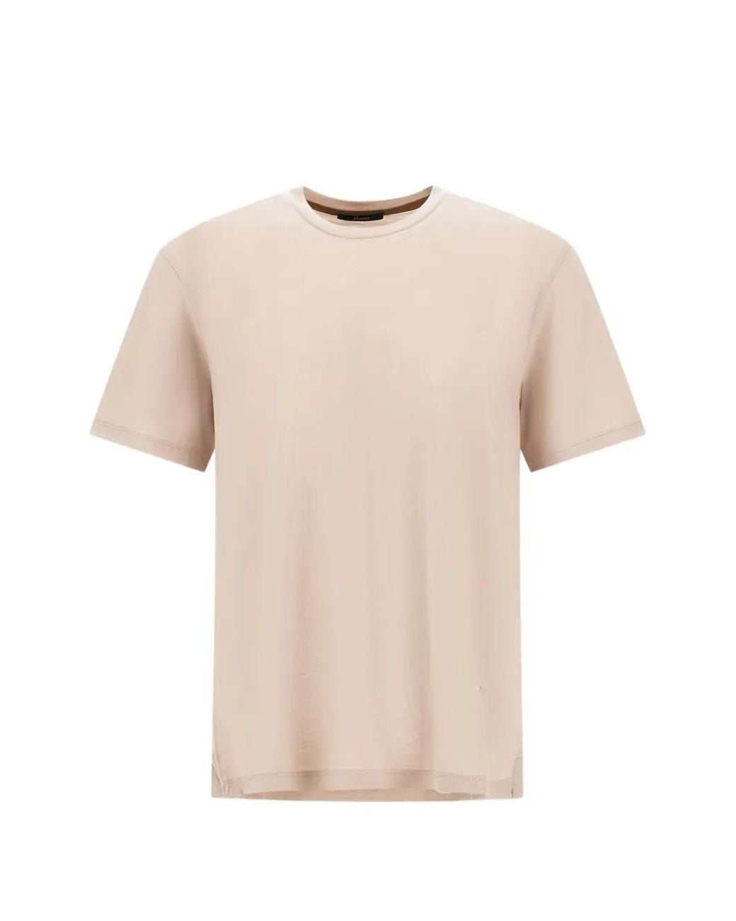 Herno Natural Wool T-Shirt for men