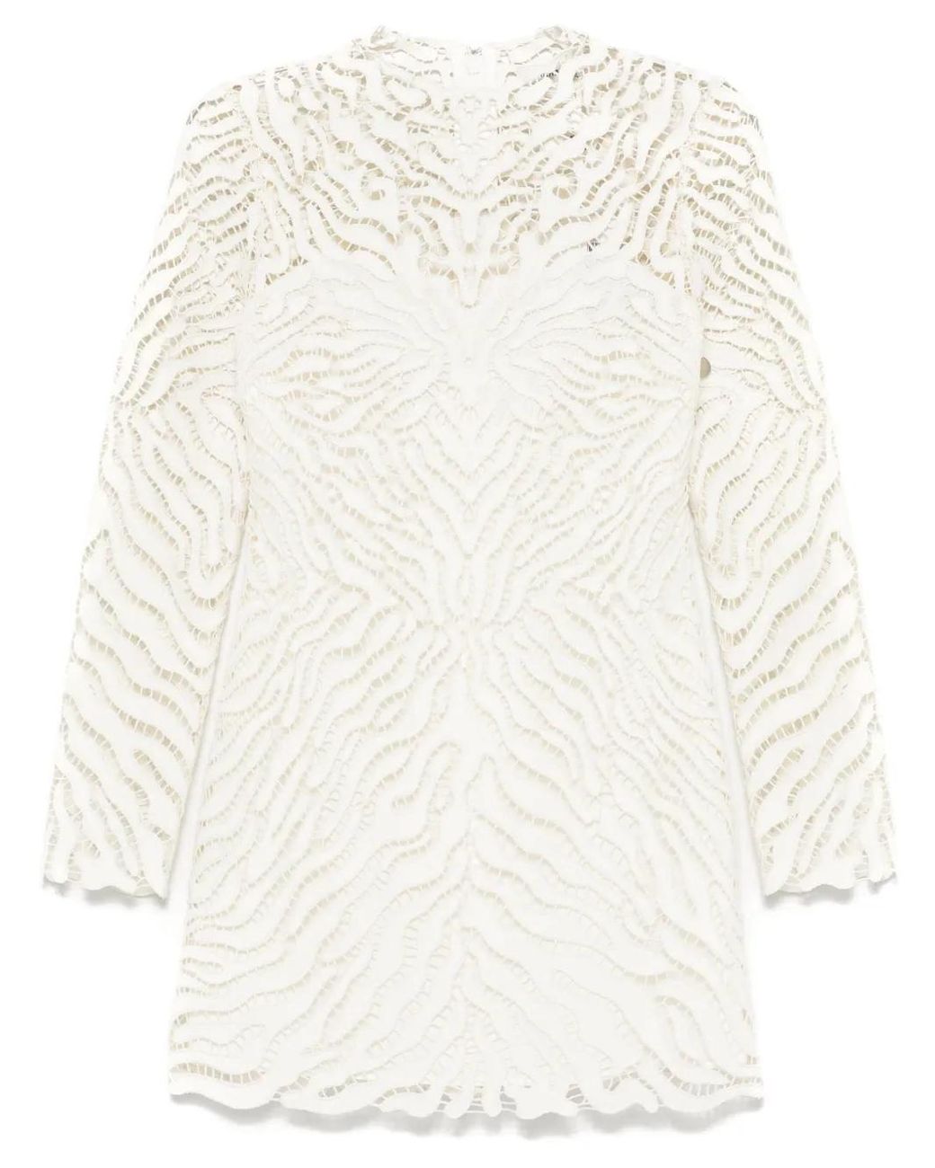 Jonathan Simkhai White Charis Mini Dress