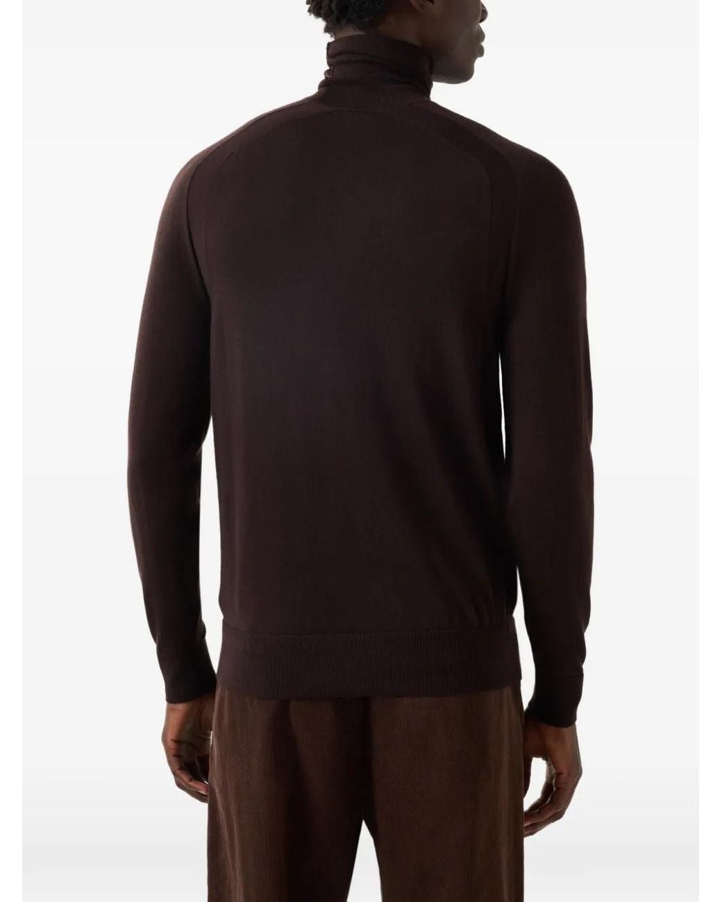 Bogner Black Gordon Roll-Neck Sweater for men