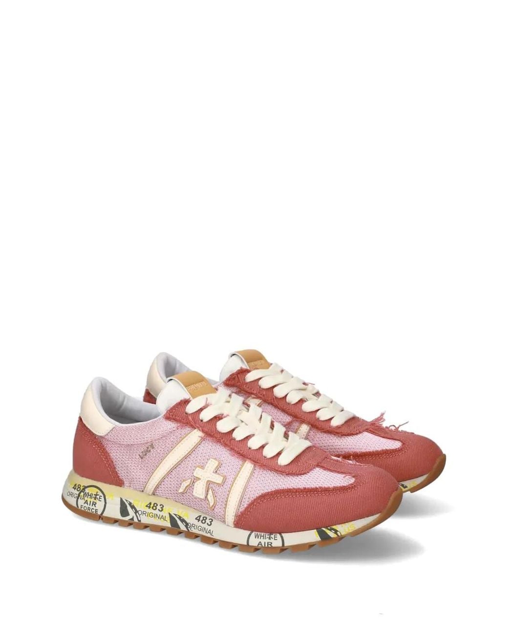 Premiata Pink Sneakers