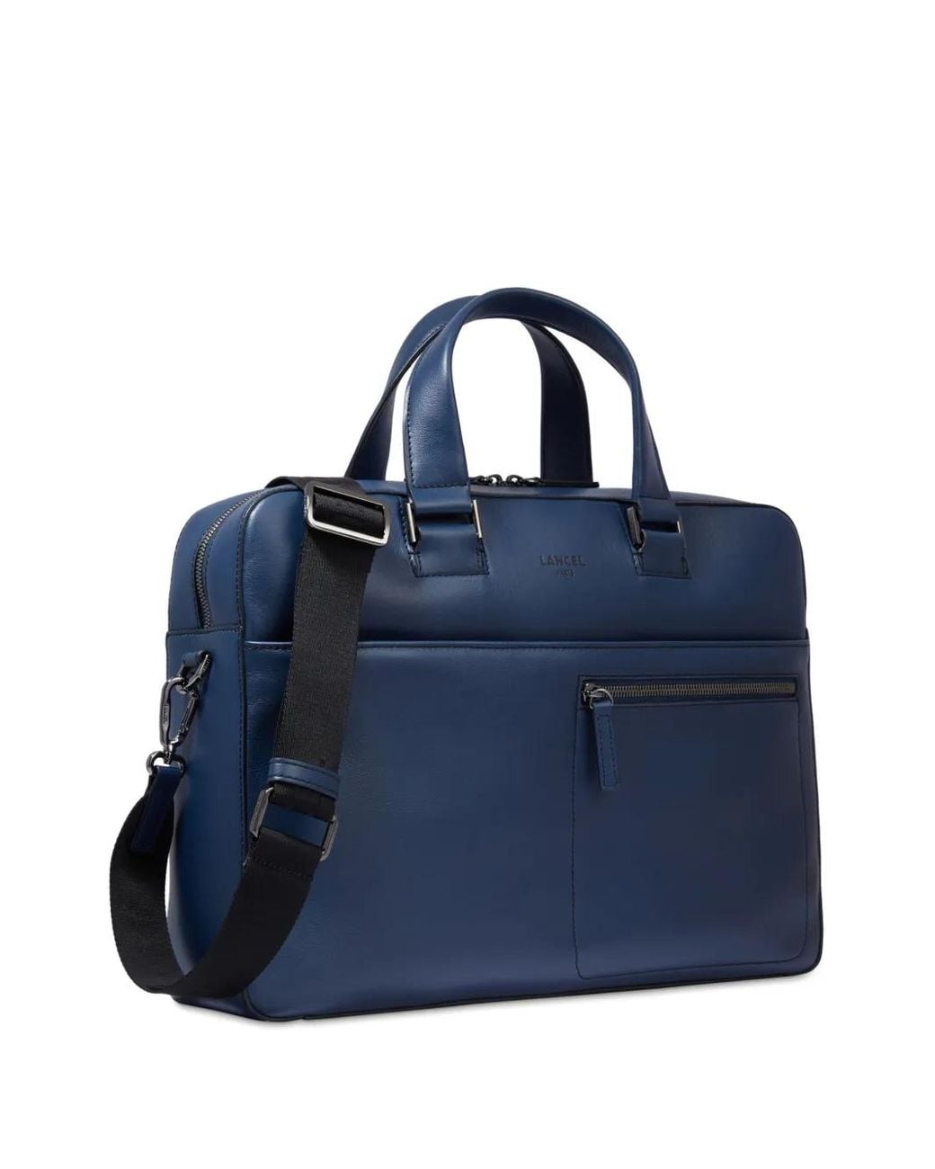 Lancel Blue Max De Leather Briefcase for men