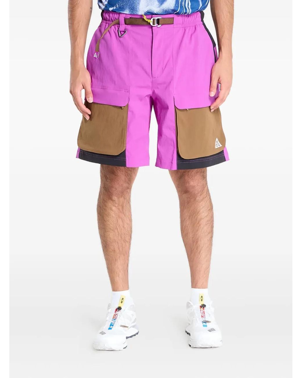 Nike Smith Summit Cargo Shorts in het Pink voor heren