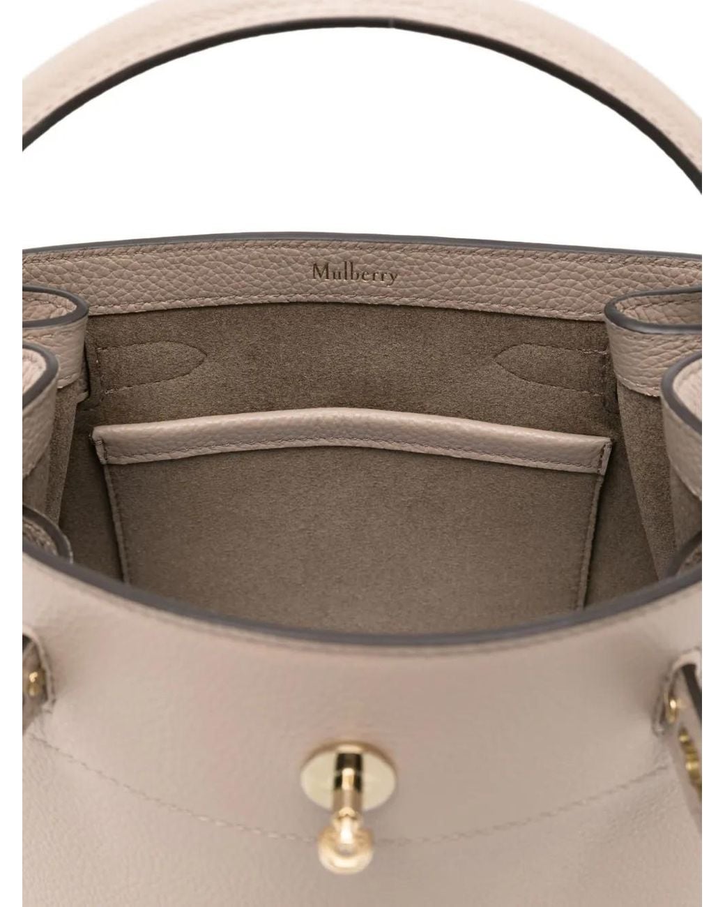 Mulberry Natural Islington Bucket Bag