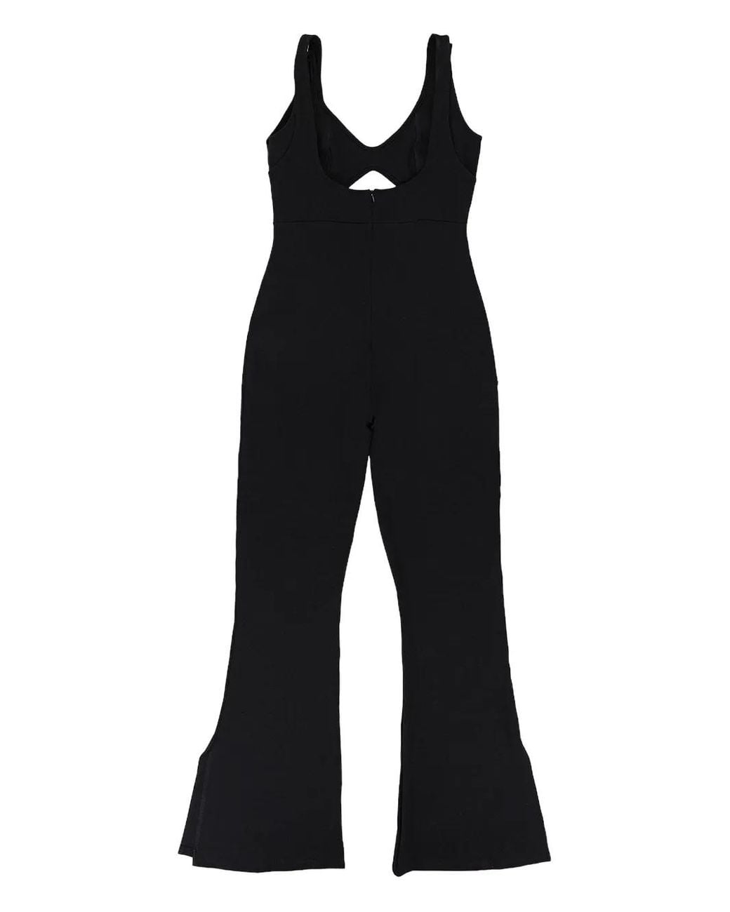 Rhude Black Cut-Out Flared Jumpsuit