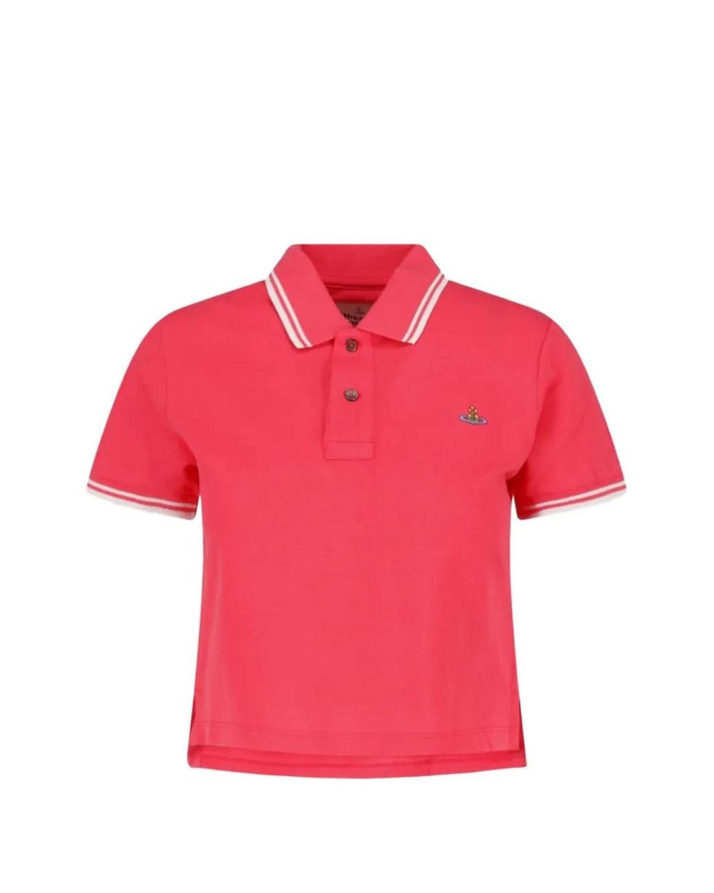 Vivienne Westwood Red Polo À Manches Courtes