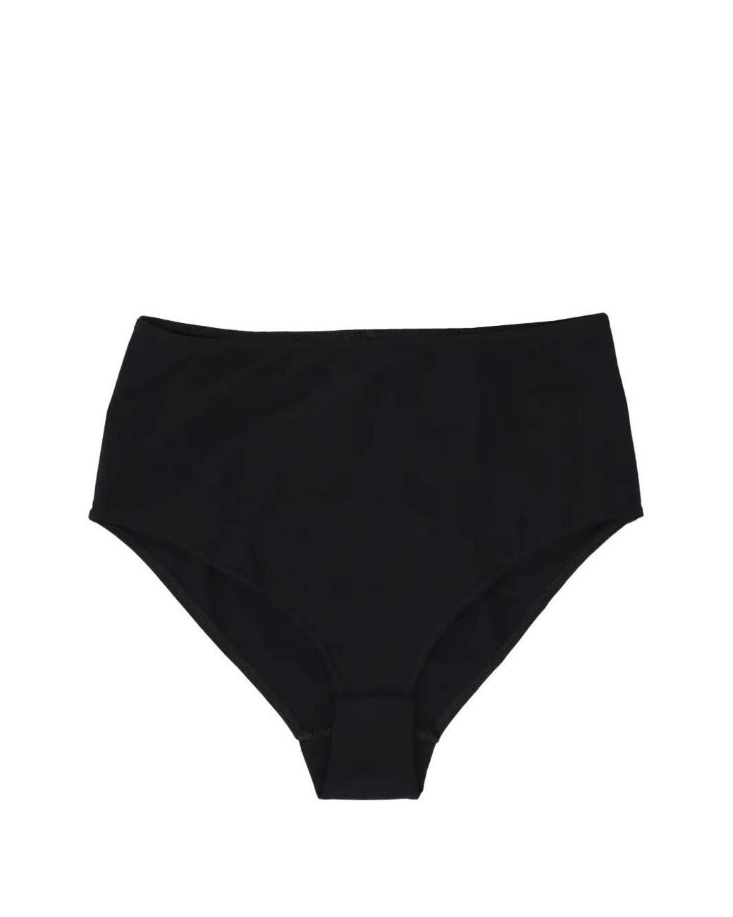 Elisabetta Franchi Black High-Waisted Briefs