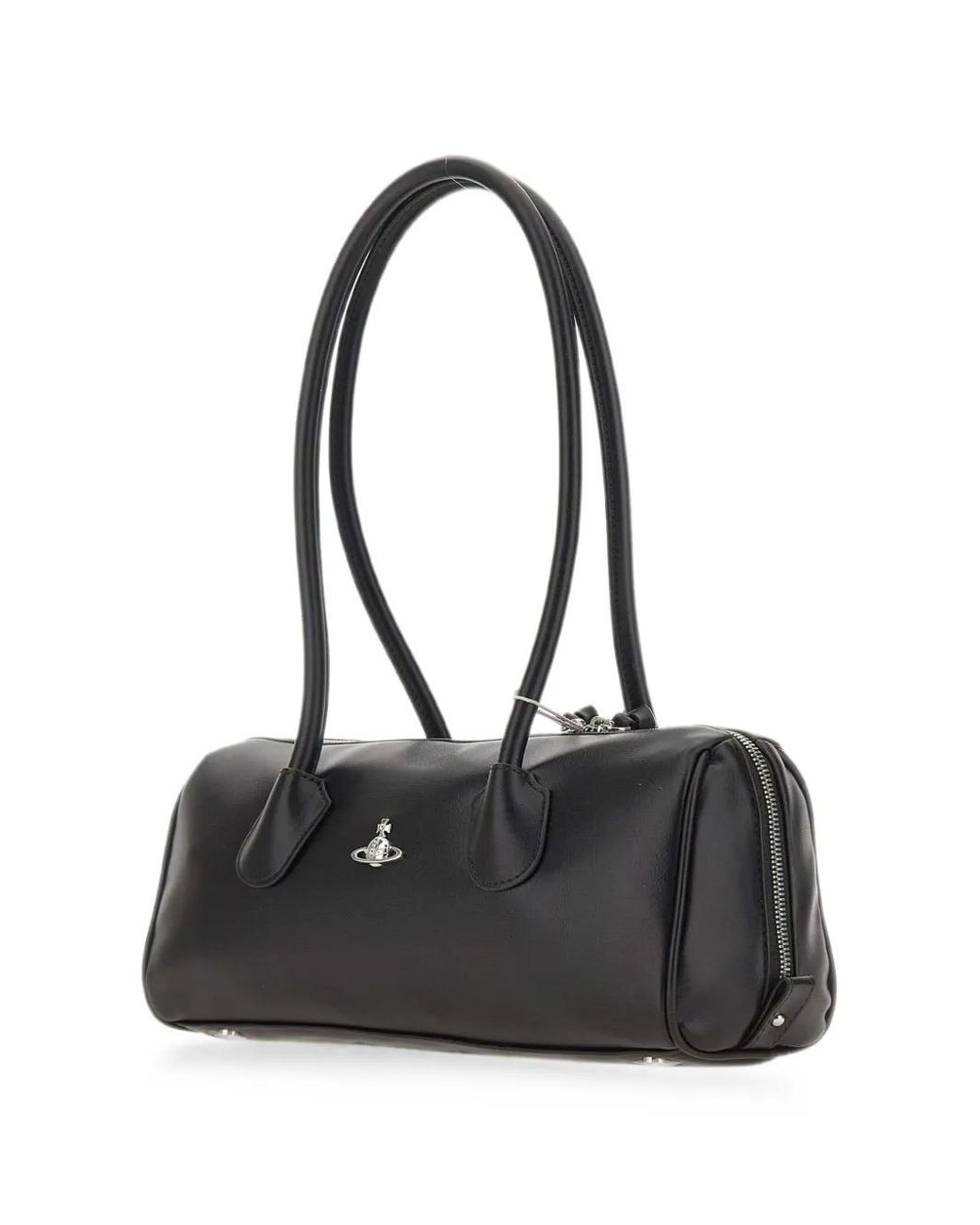Vivienne Westwood Black Polly Bowling Bag