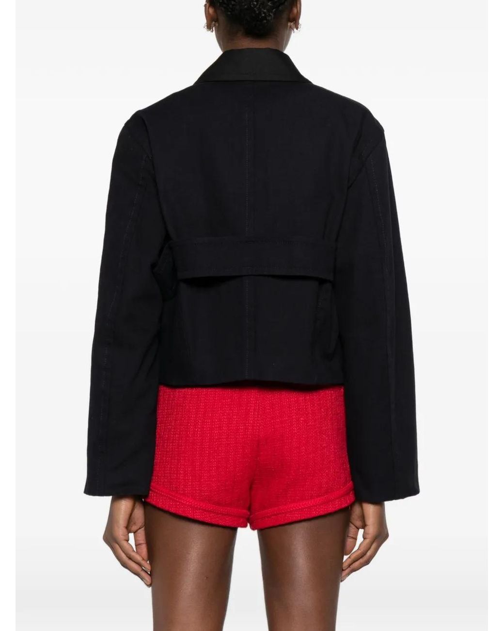 N°21 Black Collared Button Jacket