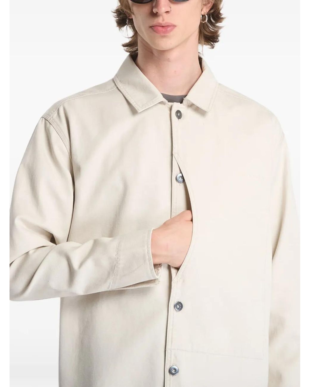 Oakley White Echo Mod Overshirt for men