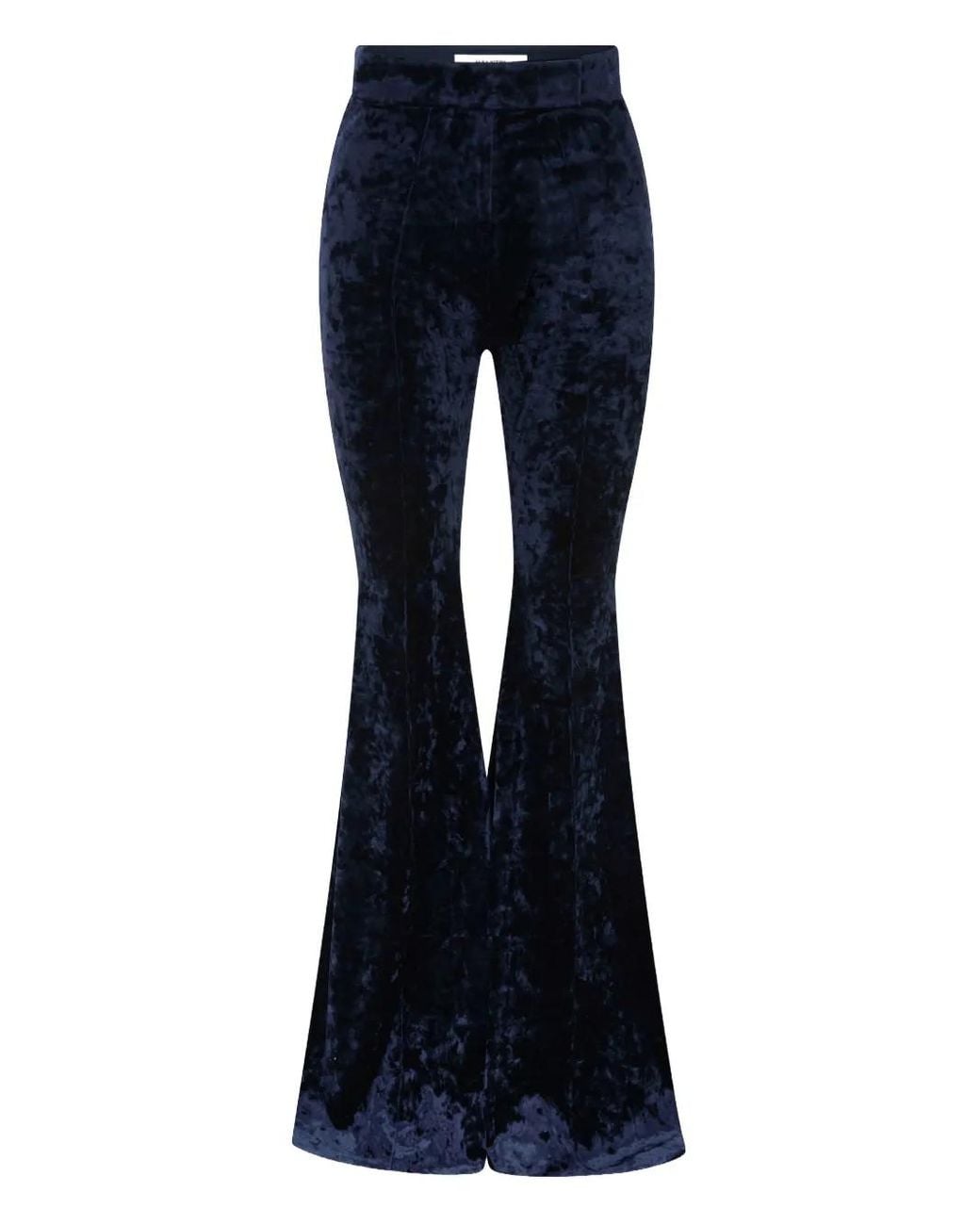 Alex Perry Blue Velvet Trousers