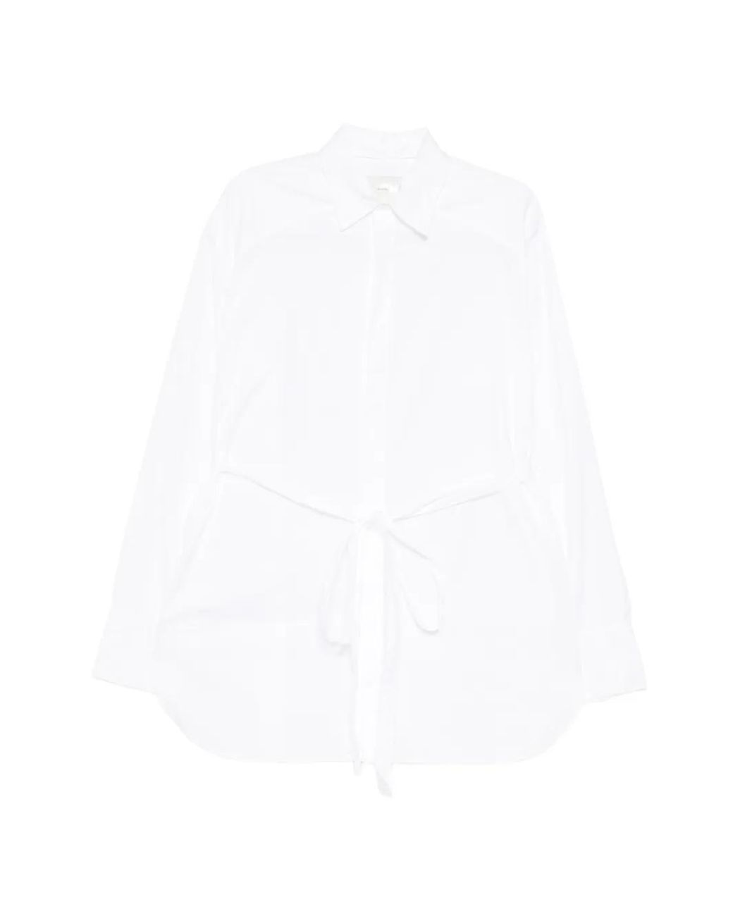 Camisa De Algodón Setchu de color White