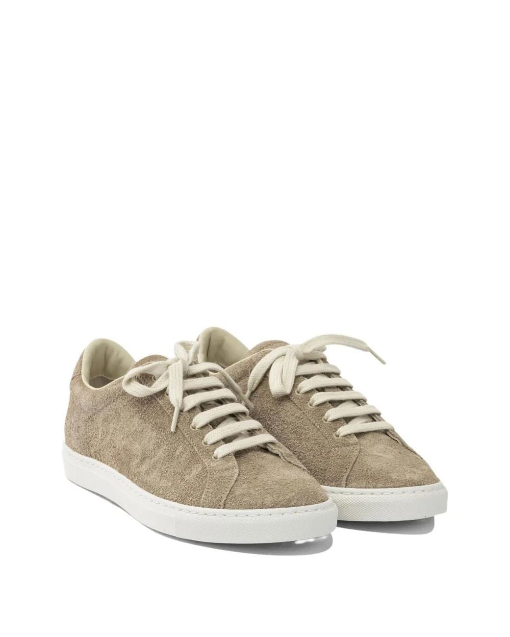 Common Projects White Achilles Suede Sneakers