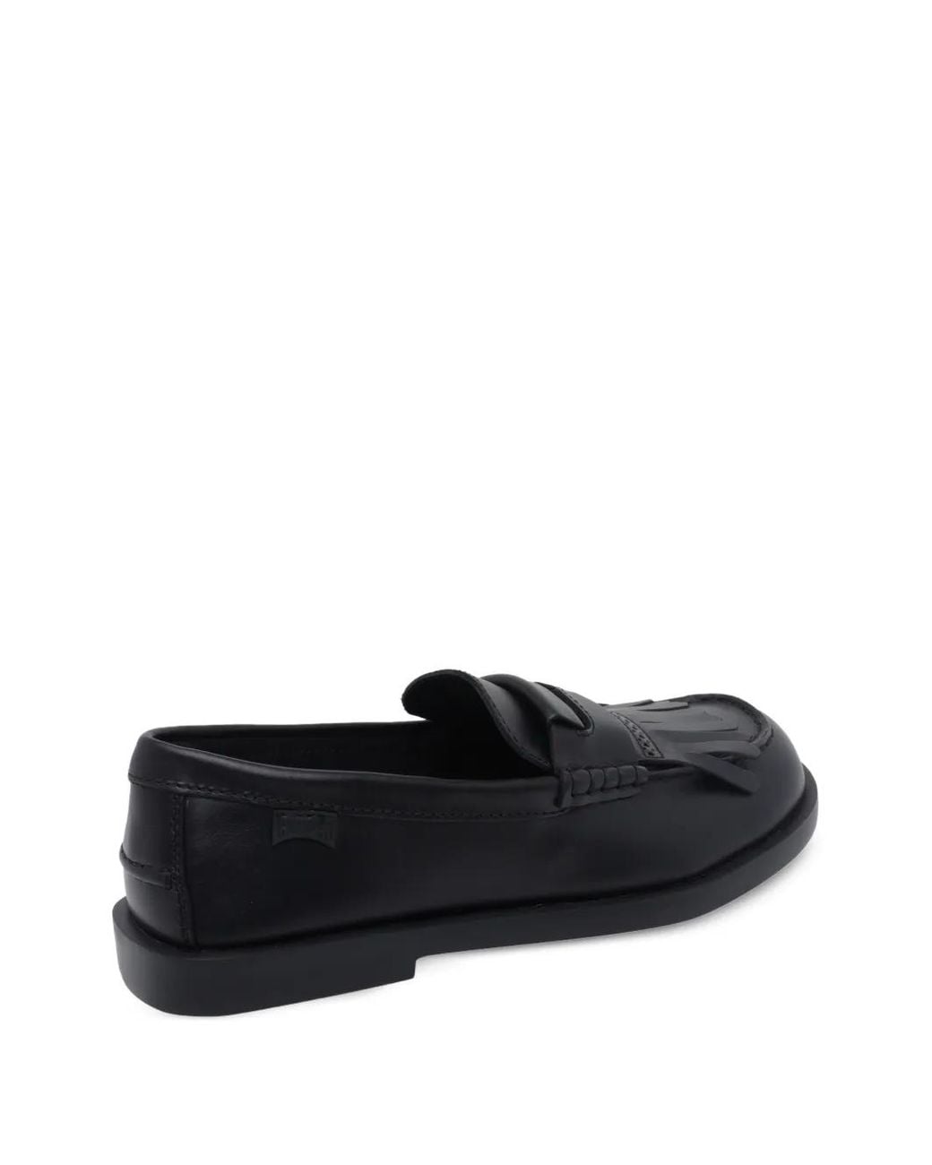 Camper Black Twins Kiltie Tassel Loafers for men