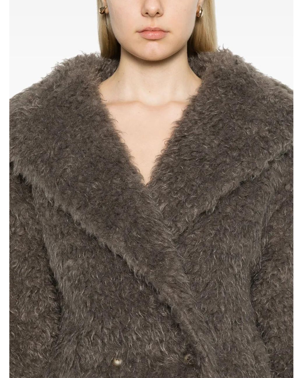 Blanca Vita Gray Chary Coat