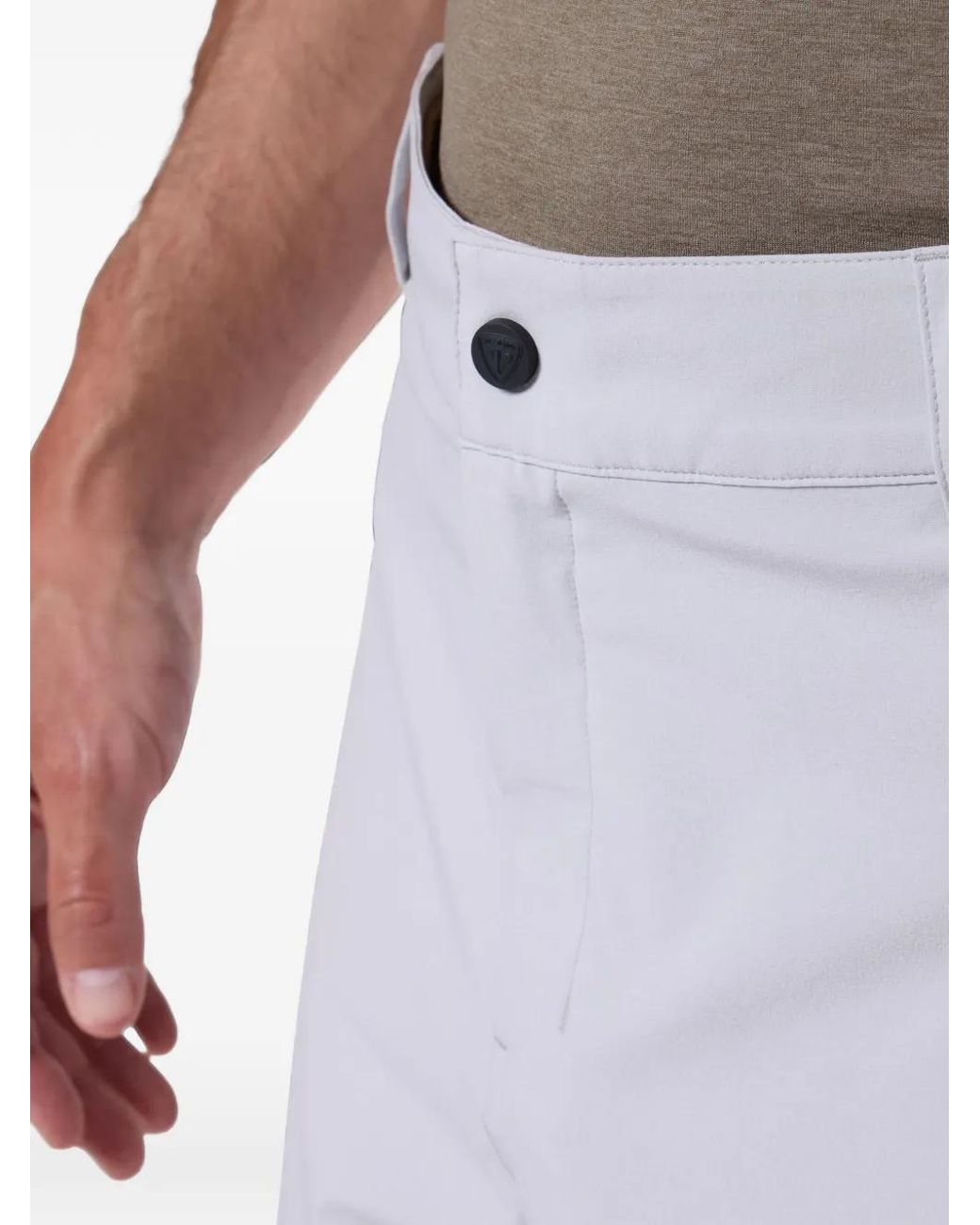 Rossignol Blue Stretch Chino Shorts for men