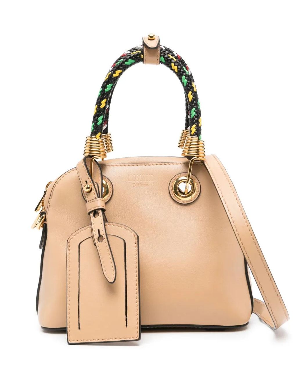 Borsa Tote di Moschino in Natural
