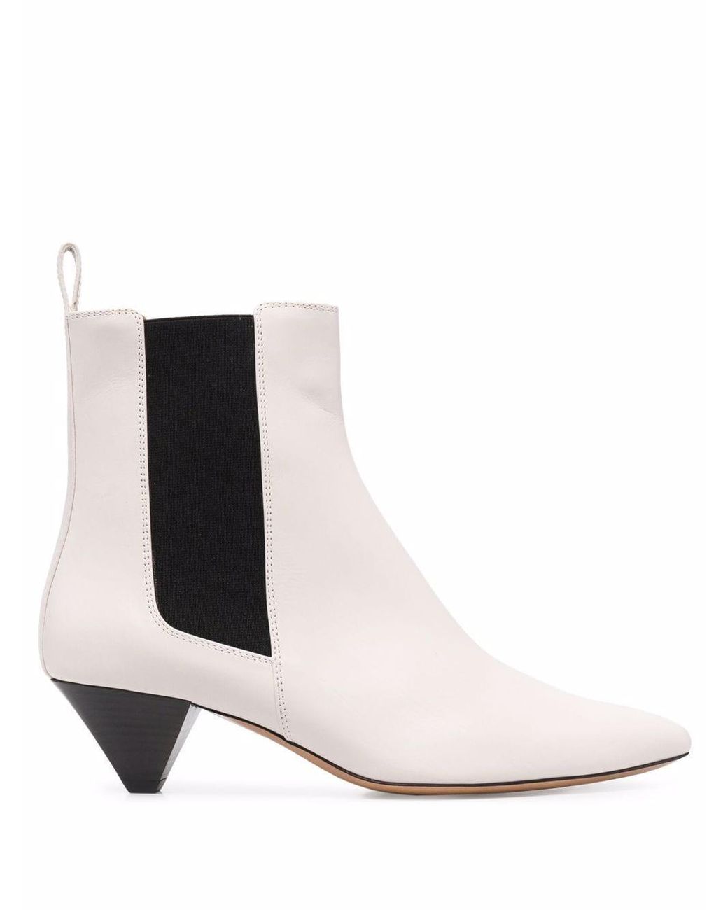 Dames Laarzen voor Dames Schoenen voor voor Laarzen voor Enkellaarzen Isabel  Marant Laarzen Met Puntige Neus in het Wit allware.com.br