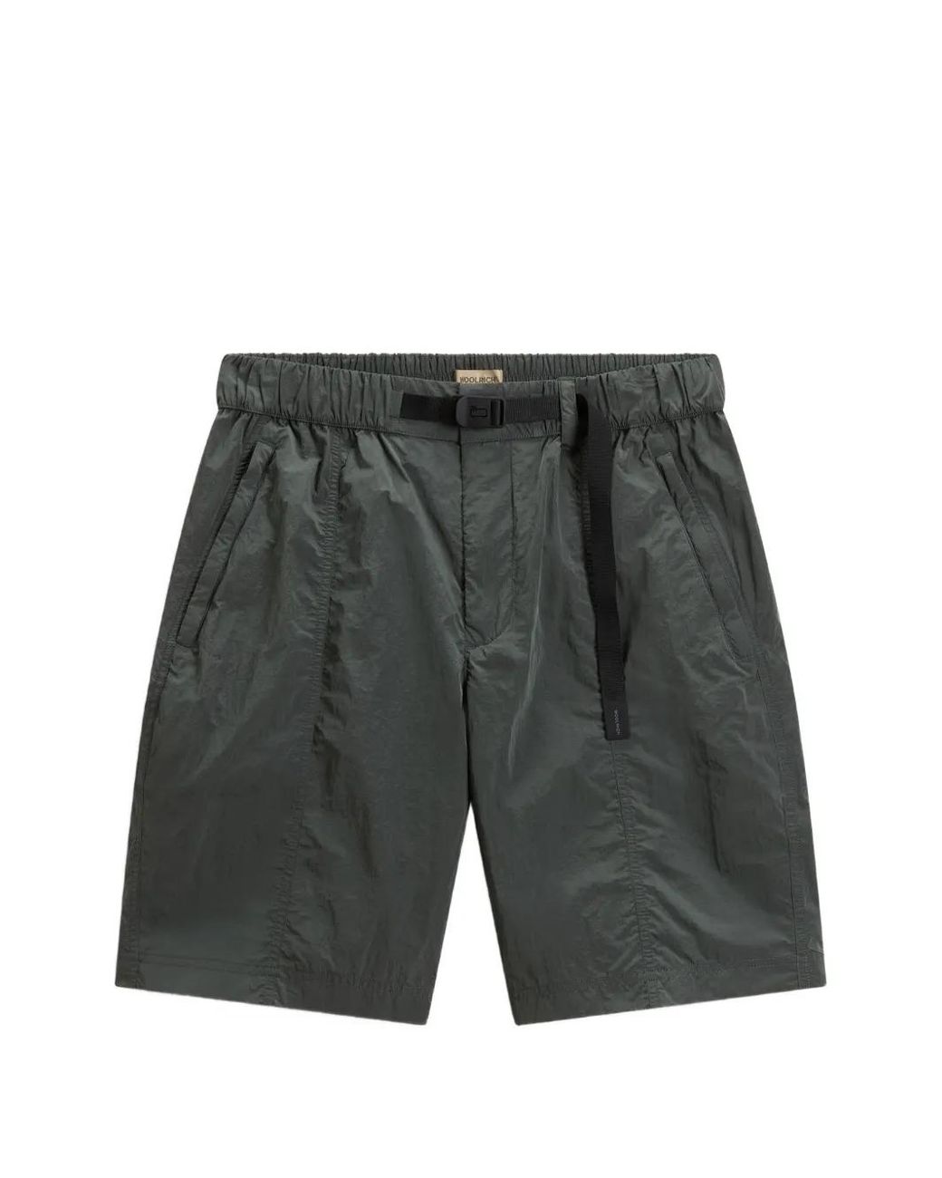 Bermudas Elásticas Con Cinturón Woolrich de hombre de color Gray
