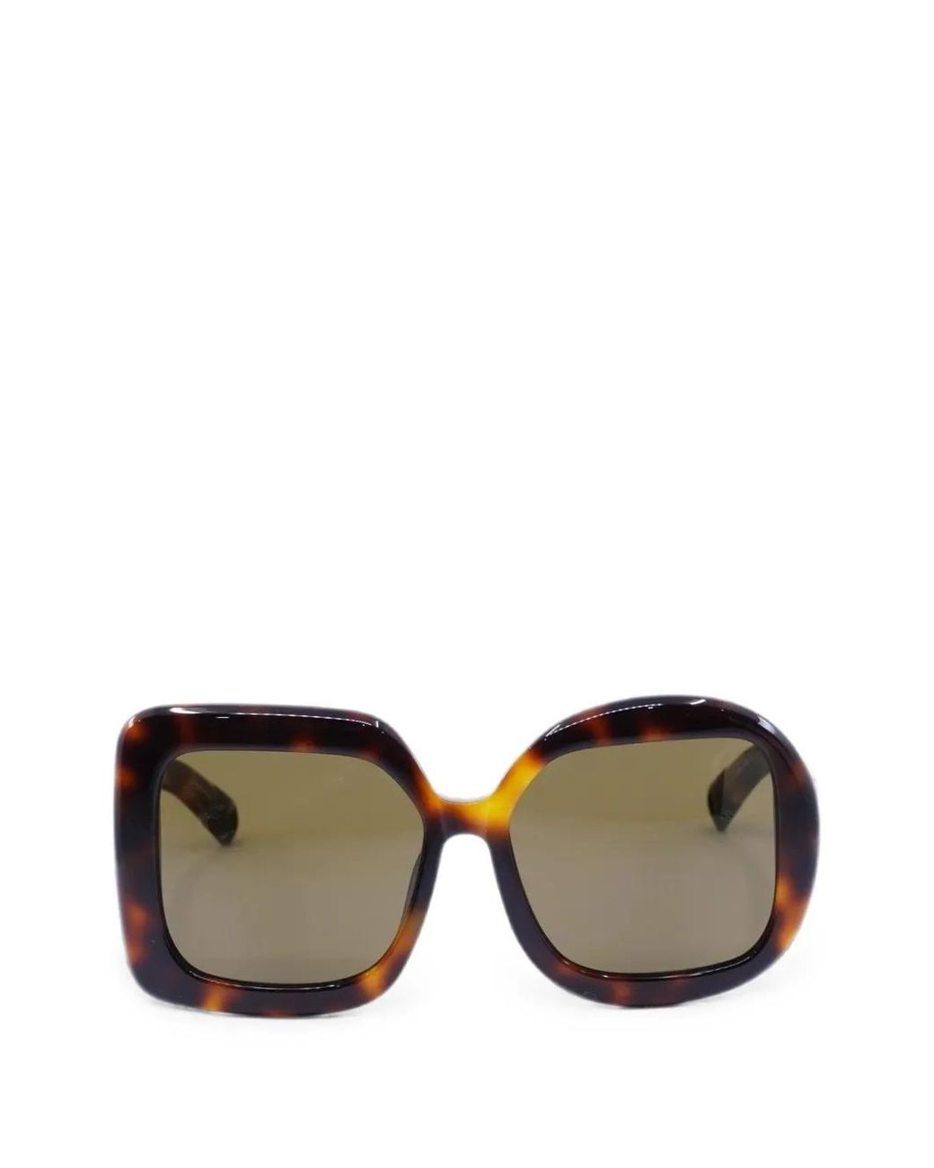 Jacquemus Brown Square-Frame Sunglasses