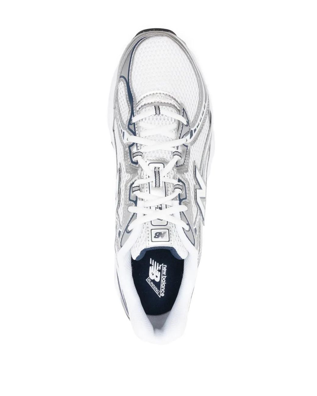 New Balance White 740 Sneakers