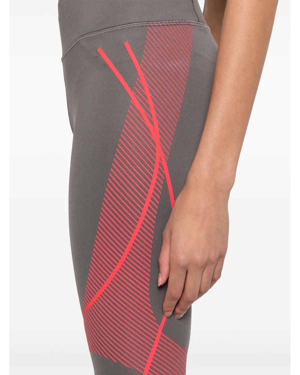 Adidas By Stella McCartney Gray Truepace Performance Leggings