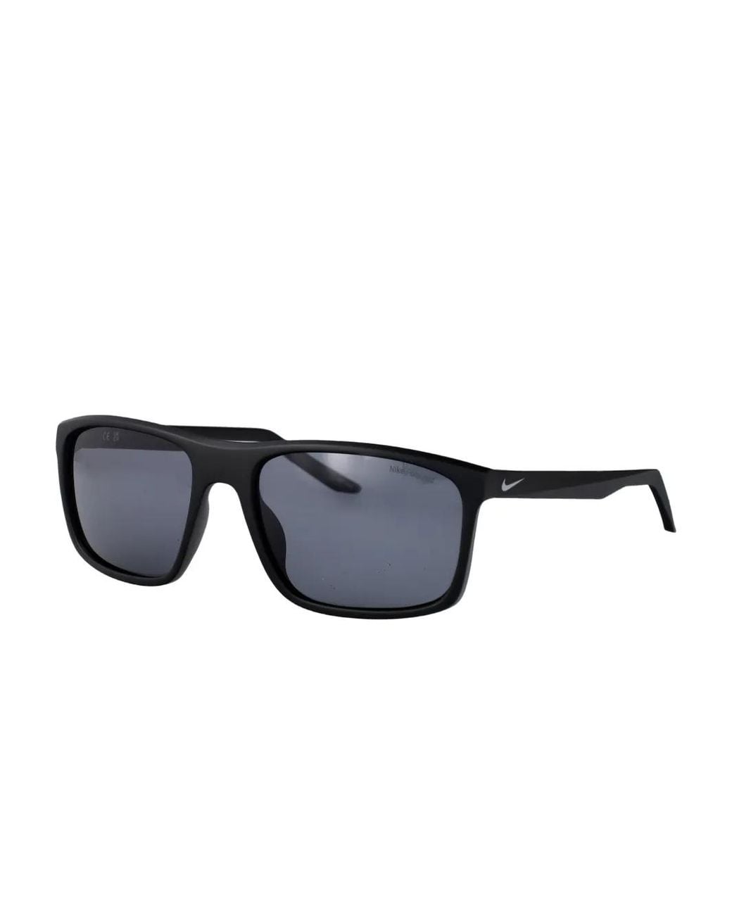 Nike Blue Fire Square-Frame Sunglasses for men