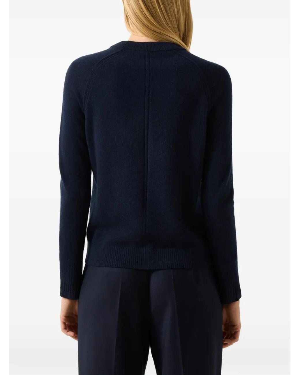 Bogner Blue Vanessa Raglan-Sleeve Sweater
