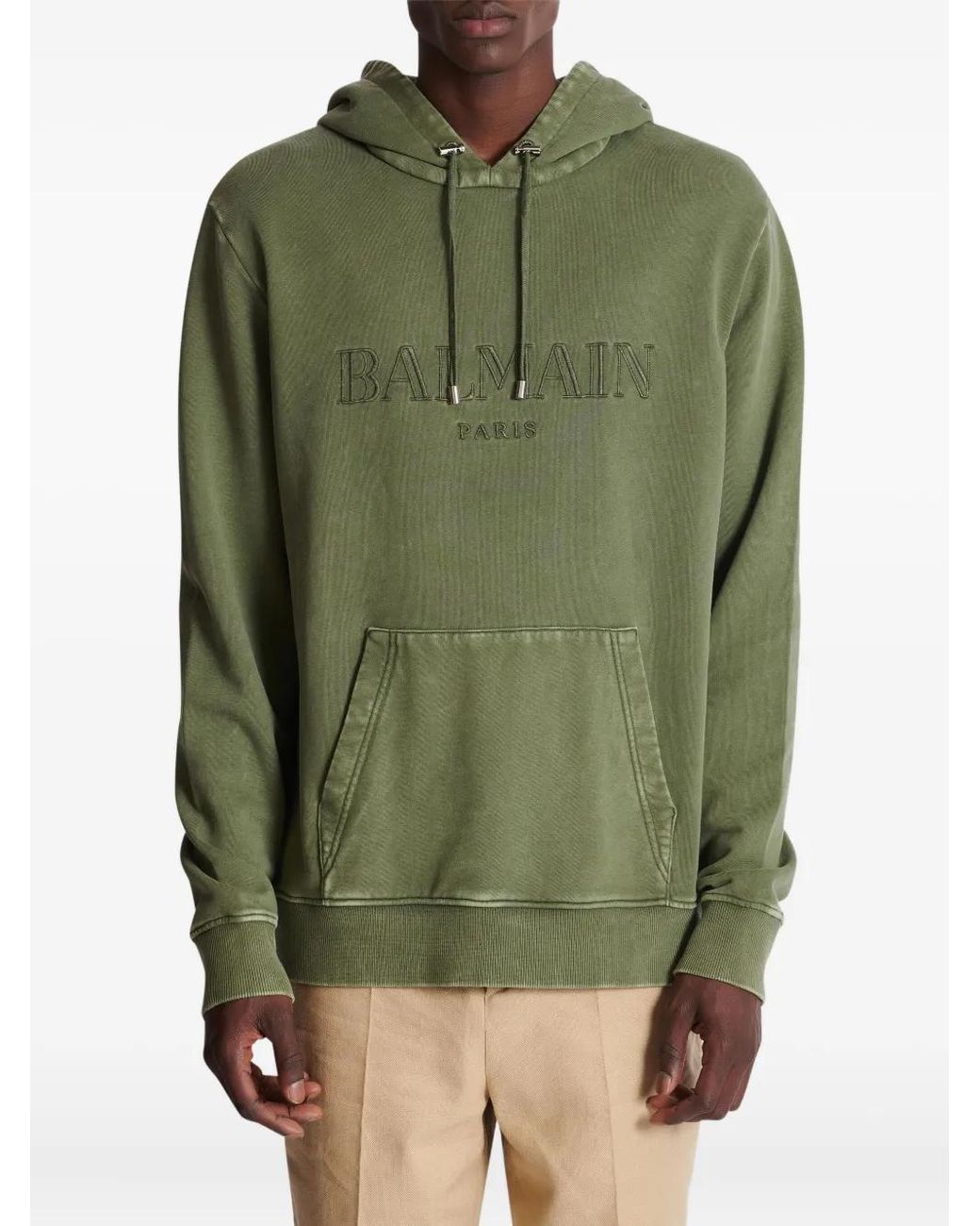 Balmain Green Sweaters for men