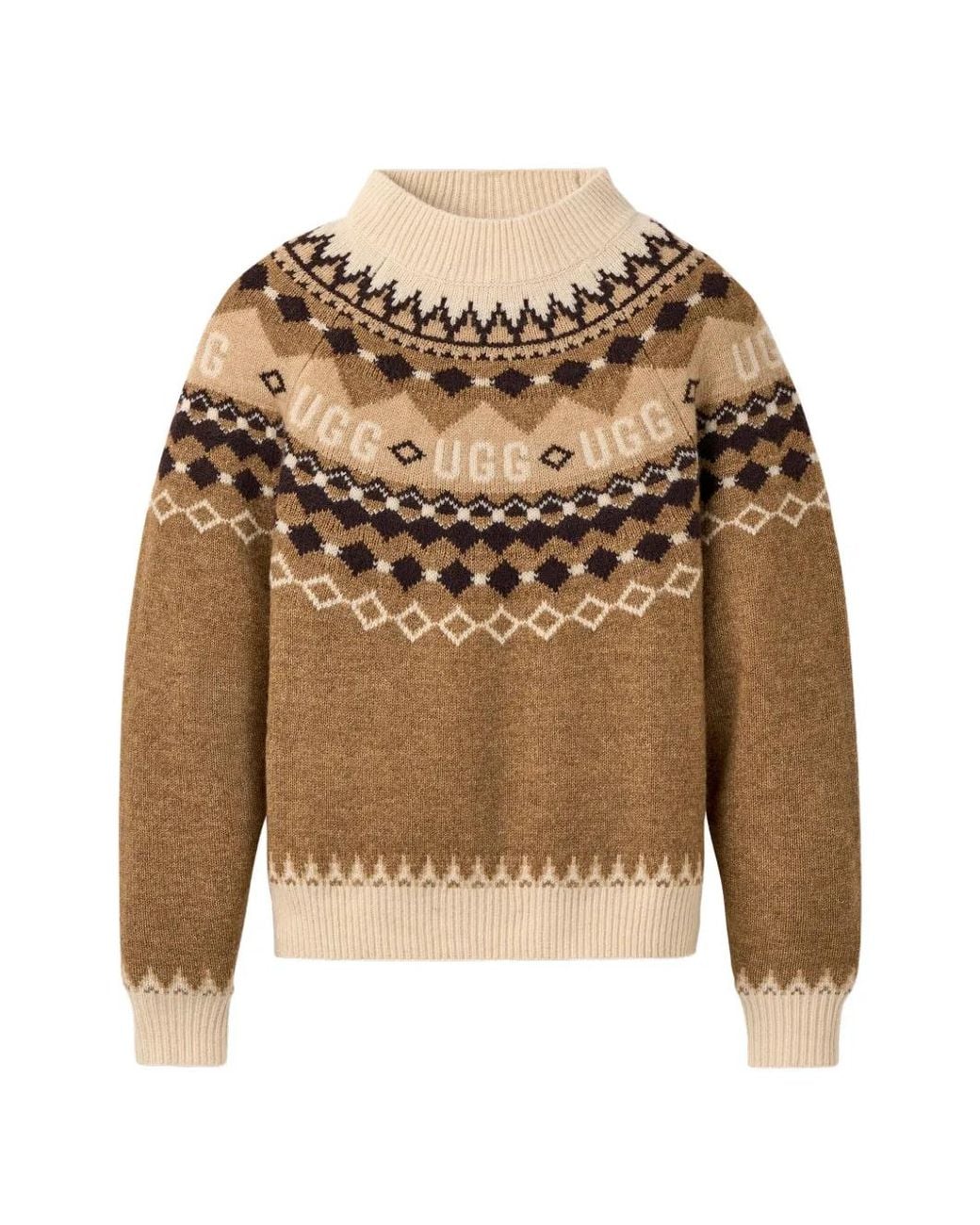 Ugg Brown Braylee Isle Sweater