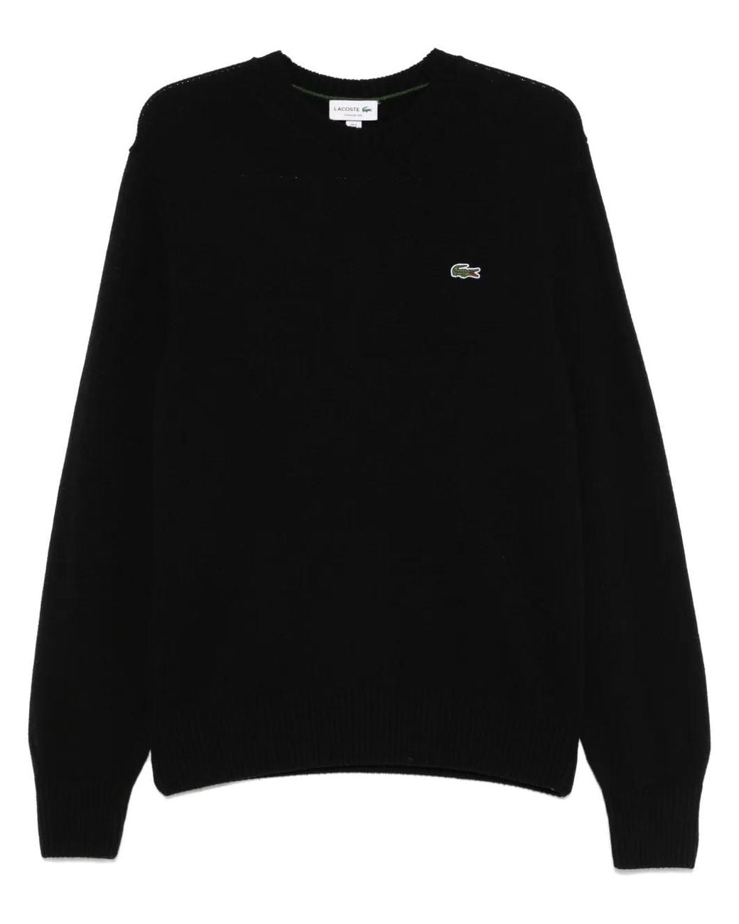 Pull À Col Rond Lacoste pour homme en coloris Black