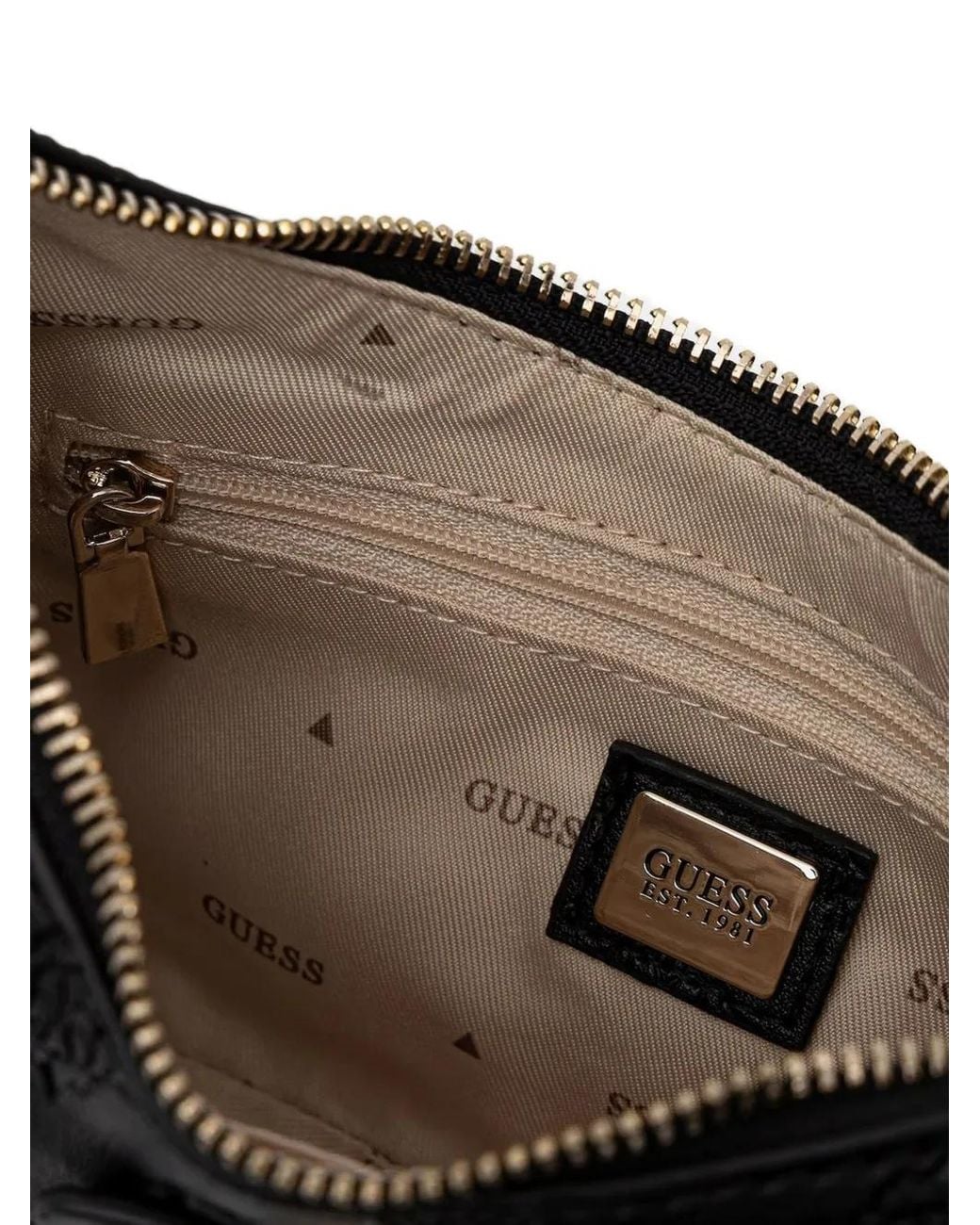 Guess Black Dita Logo Shoulder Bag