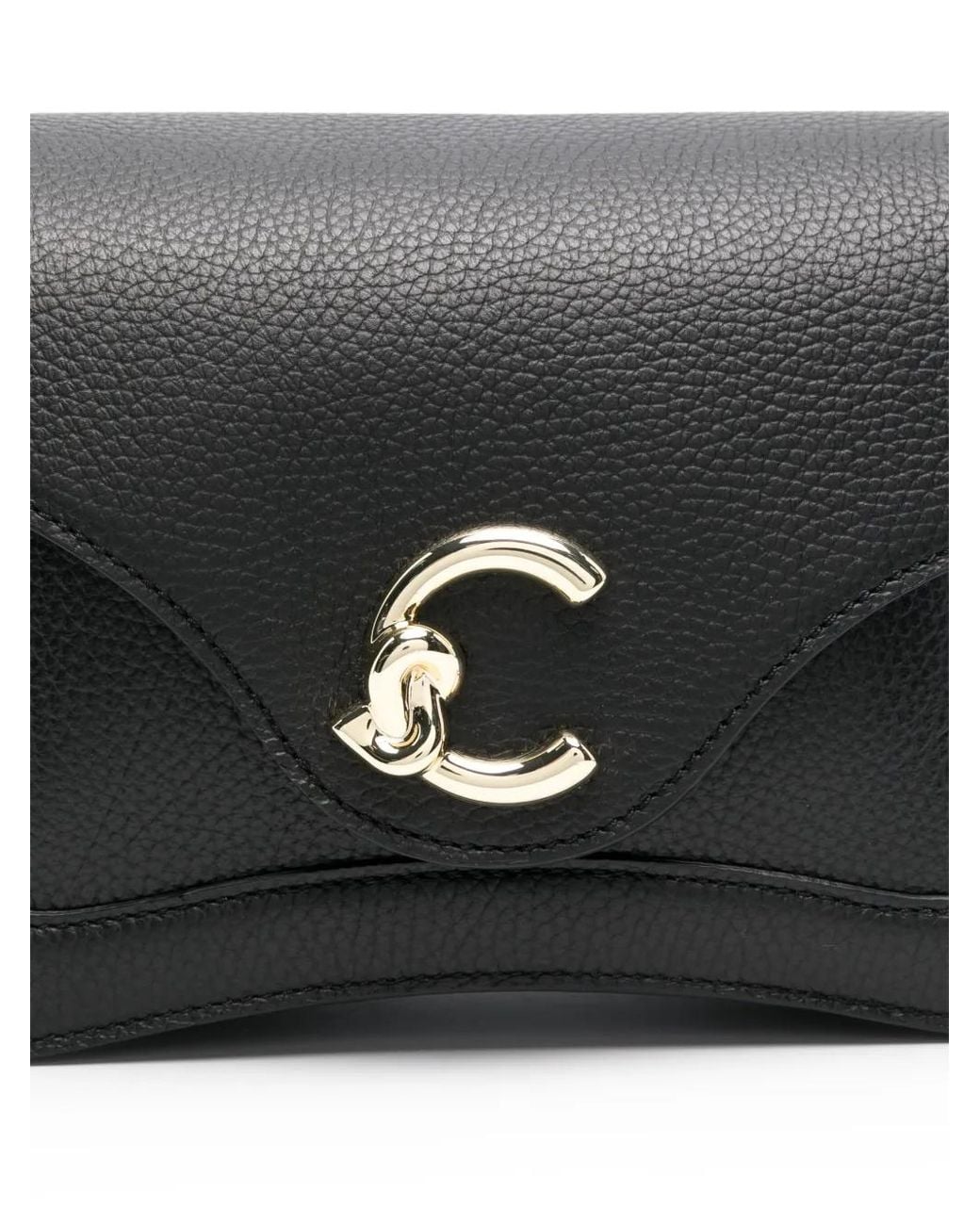 Coccinelle Black Small C-Me Tote Bag