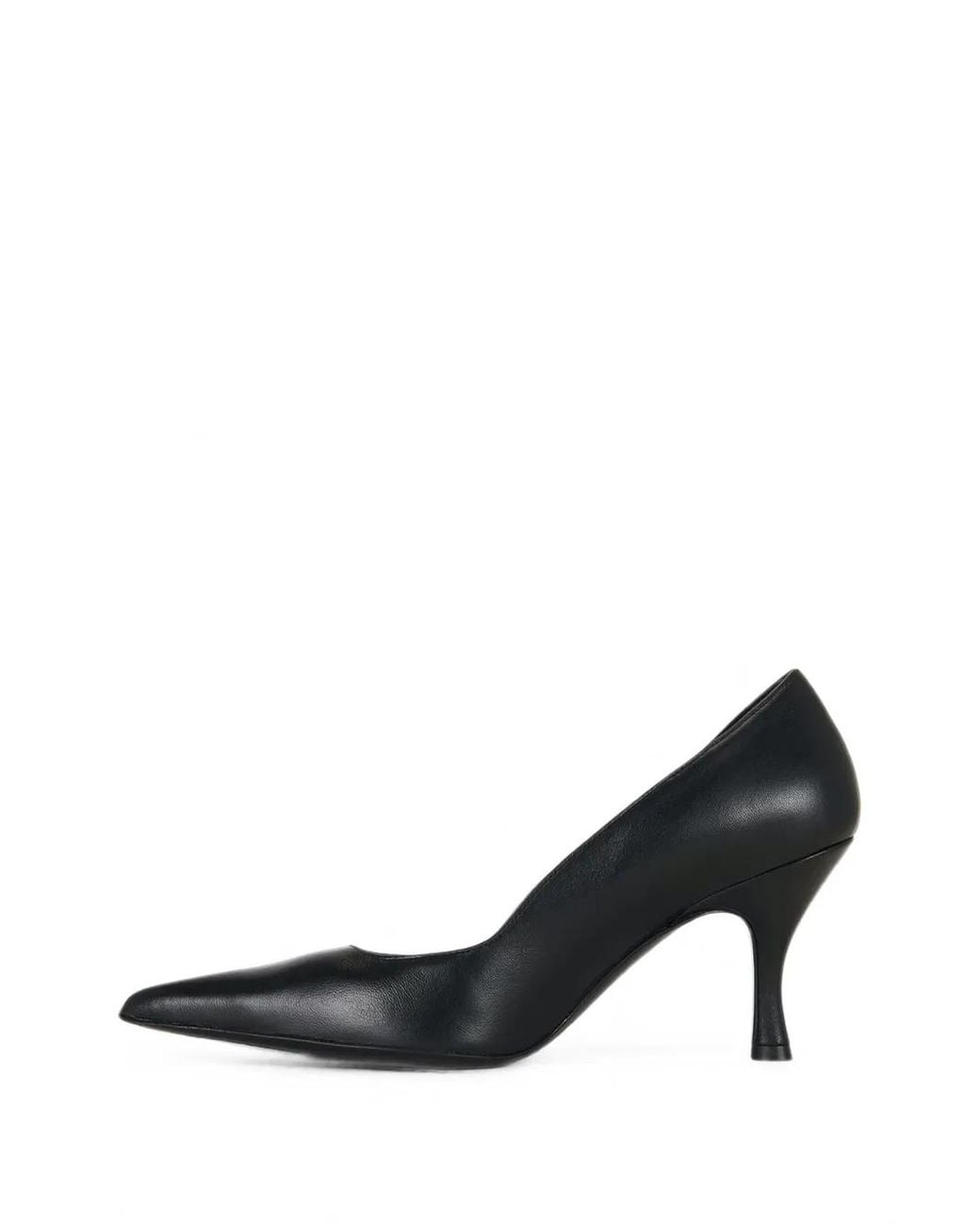 Gia Borghini Black Monserrat Pointed-Toe Pumps