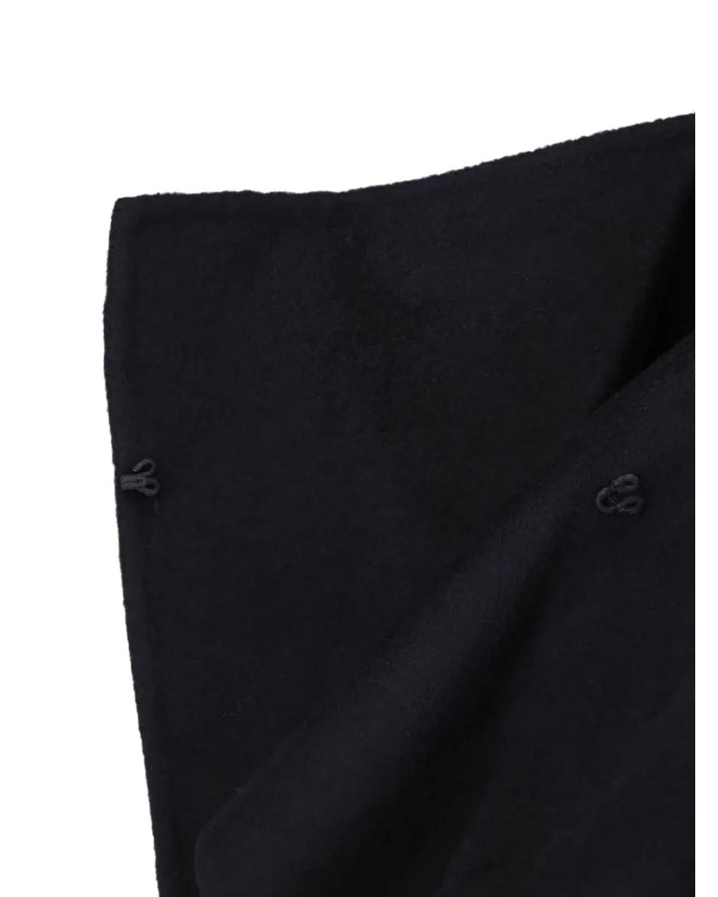 Almada Label Black Kaity Doublé High-Neck Coat
