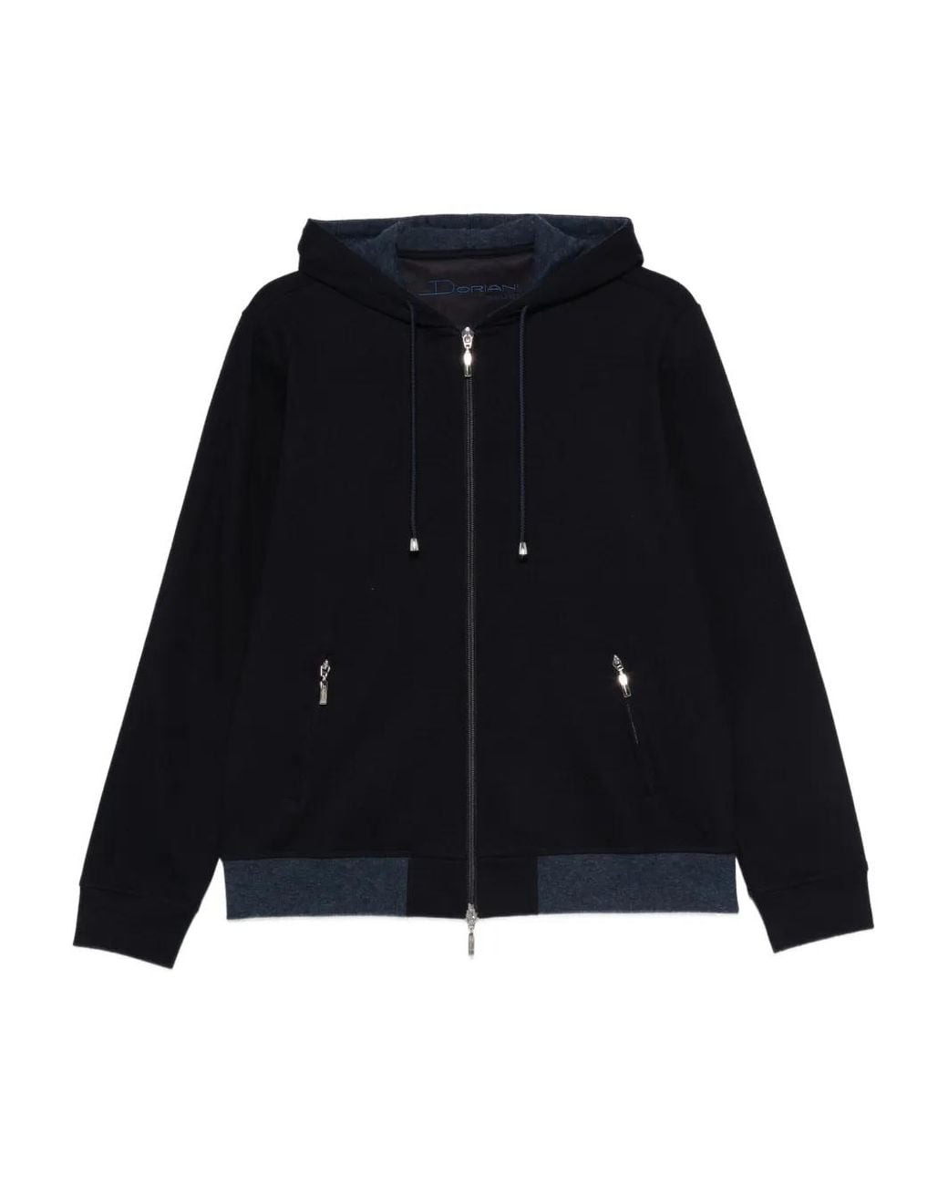 Capucha Con Cremallera Doriani de hombre de color Black