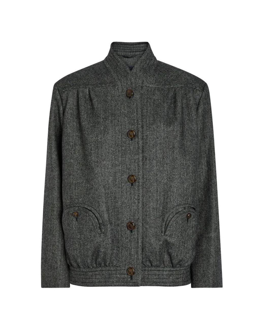 Blazé Milano Gray Veste Coiba À Poche Smiley
