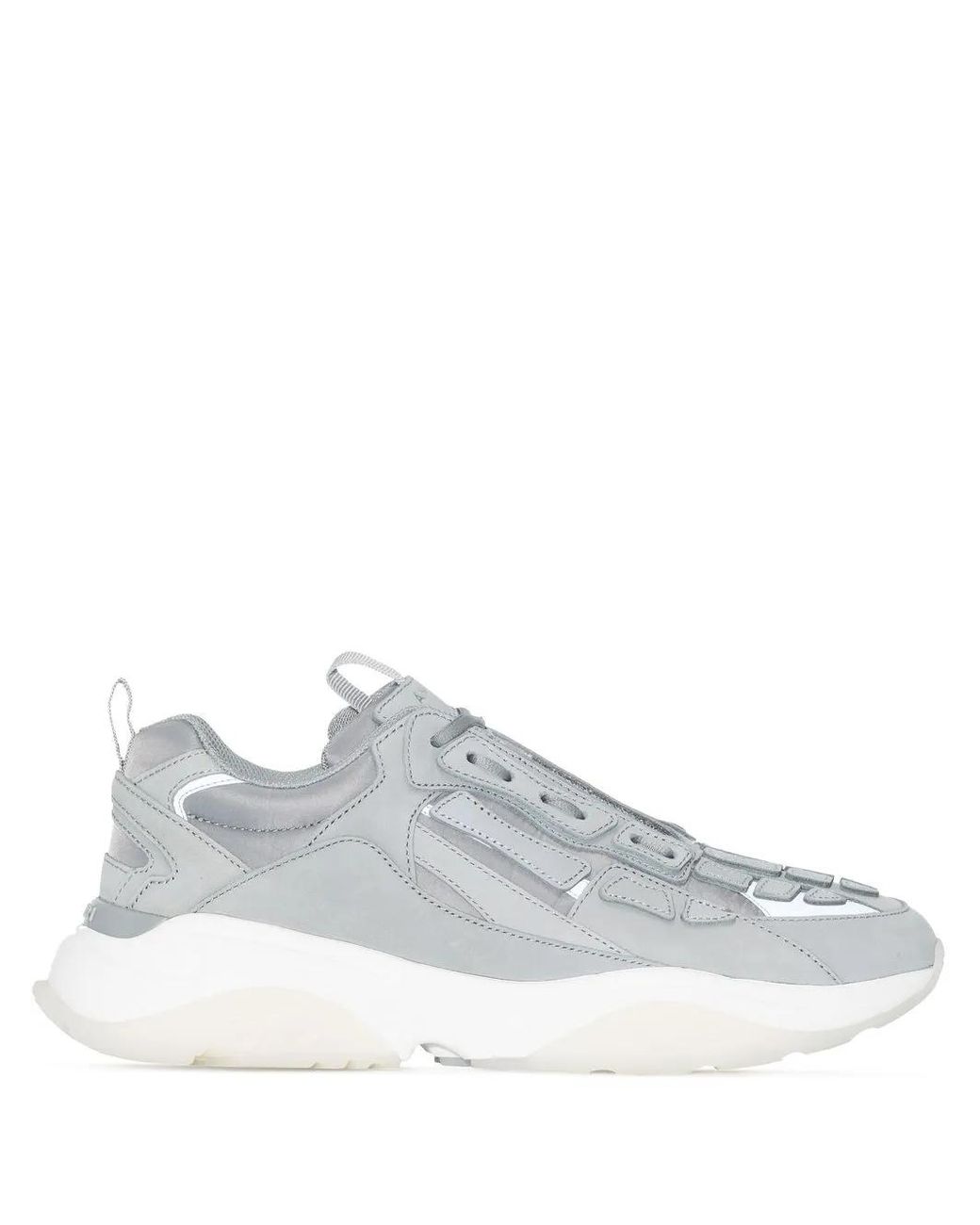 Amiri White Bone Runner Chunky Sneakers for men