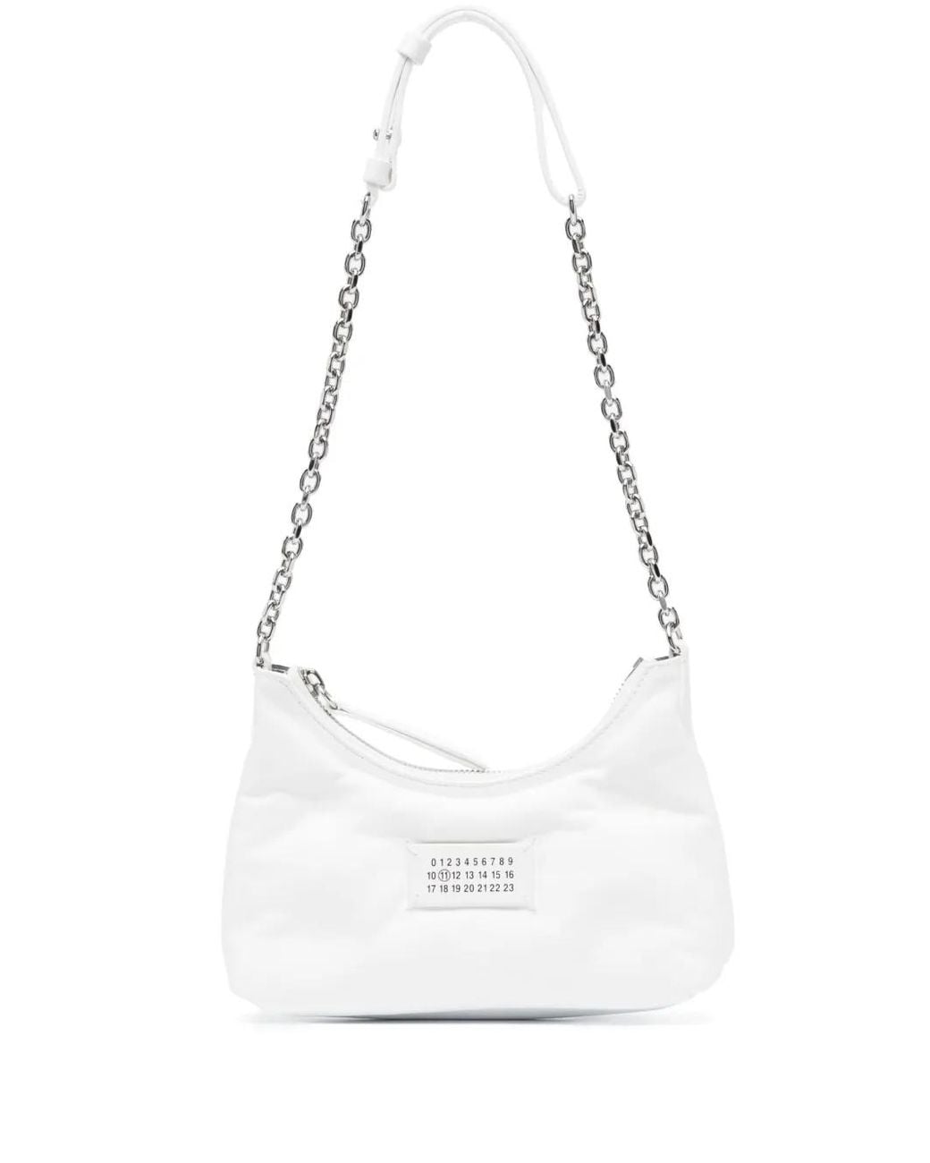 Maison Margiela White Micro Glam Slam Shoulder Bag for men