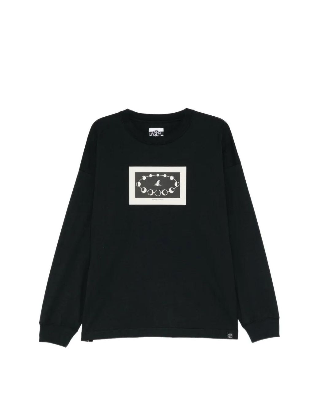 SPORT b. by agnès b. Black Eclipse Dino T-Shirt for men