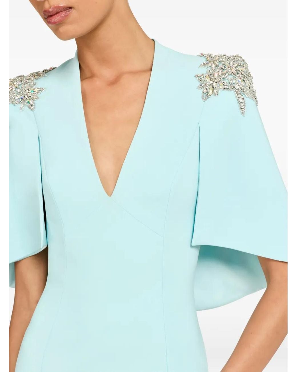 Jenny Packham Blue Star Shower Gown