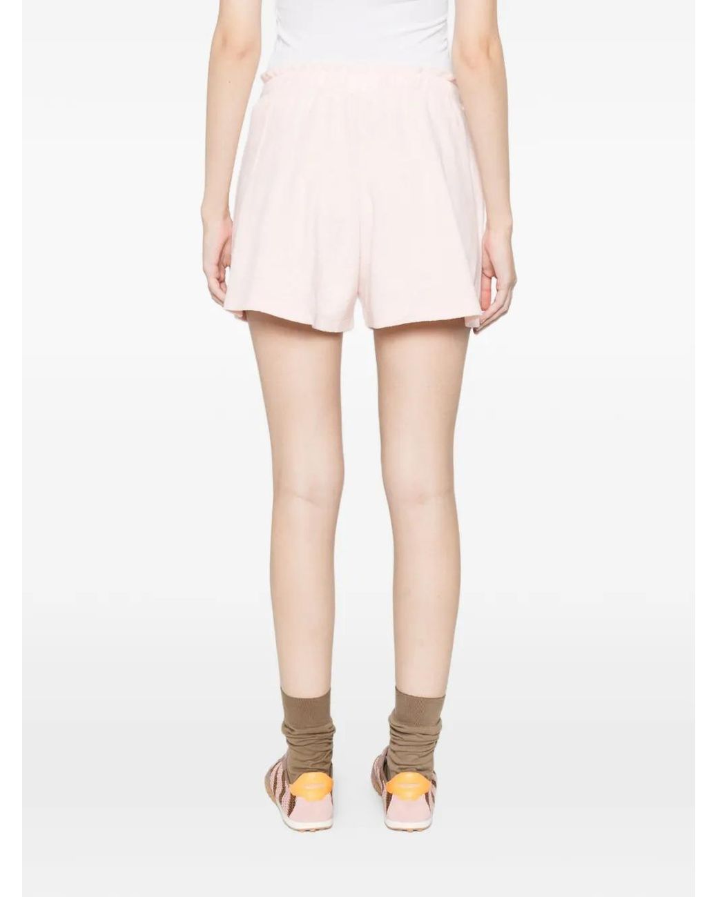 Deha Pink Drawstring Mini Shorts