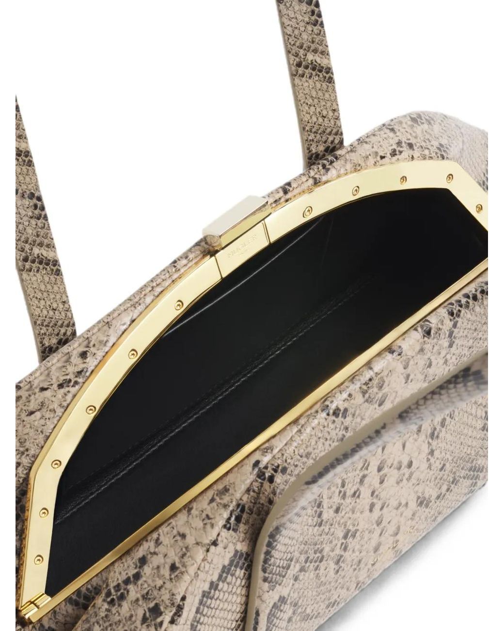 Mugler Natural Snake Lua Tasche