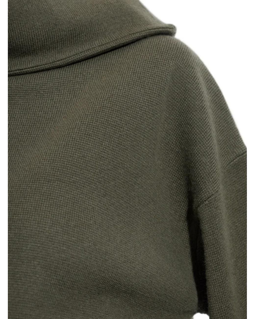 IRO Green Lovefool Turtleneck Sweater